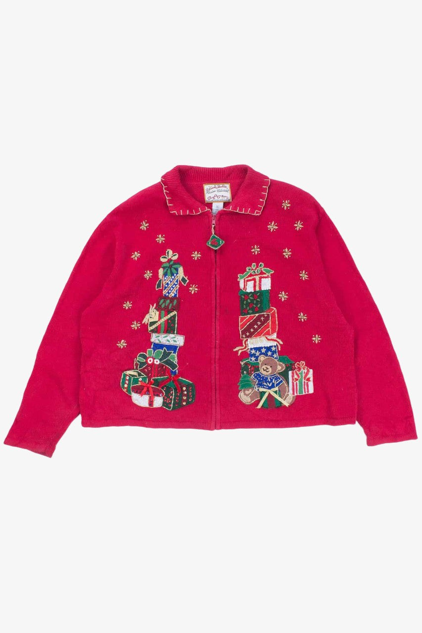 Red Ugly Christmas Cardigan 54213