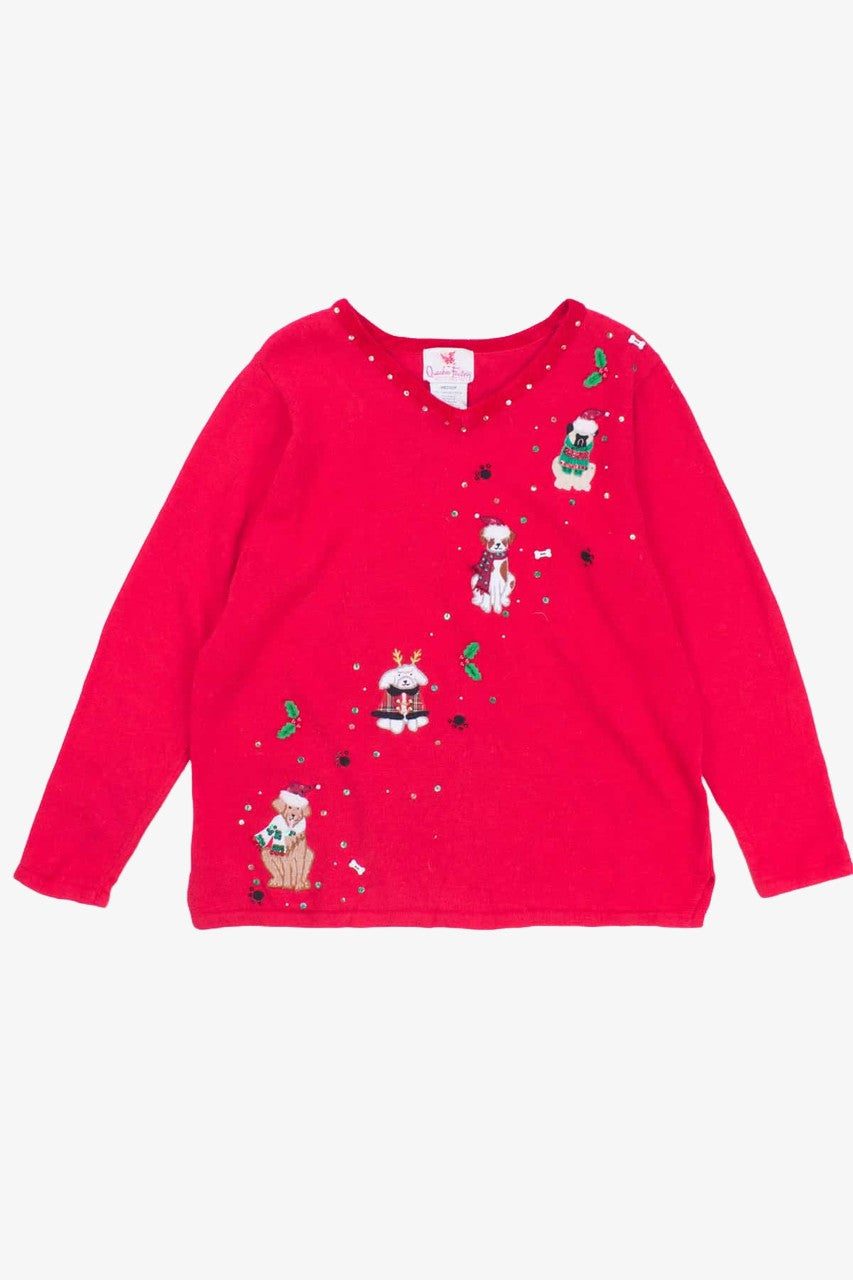 Red Ugly Christmas Pullover 54222