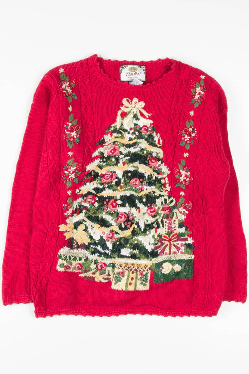 Red Ugly Christmas Pullover 54262