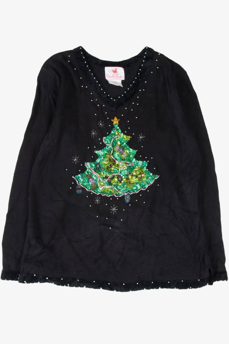 Black Ugly Christmas Pullover 54267