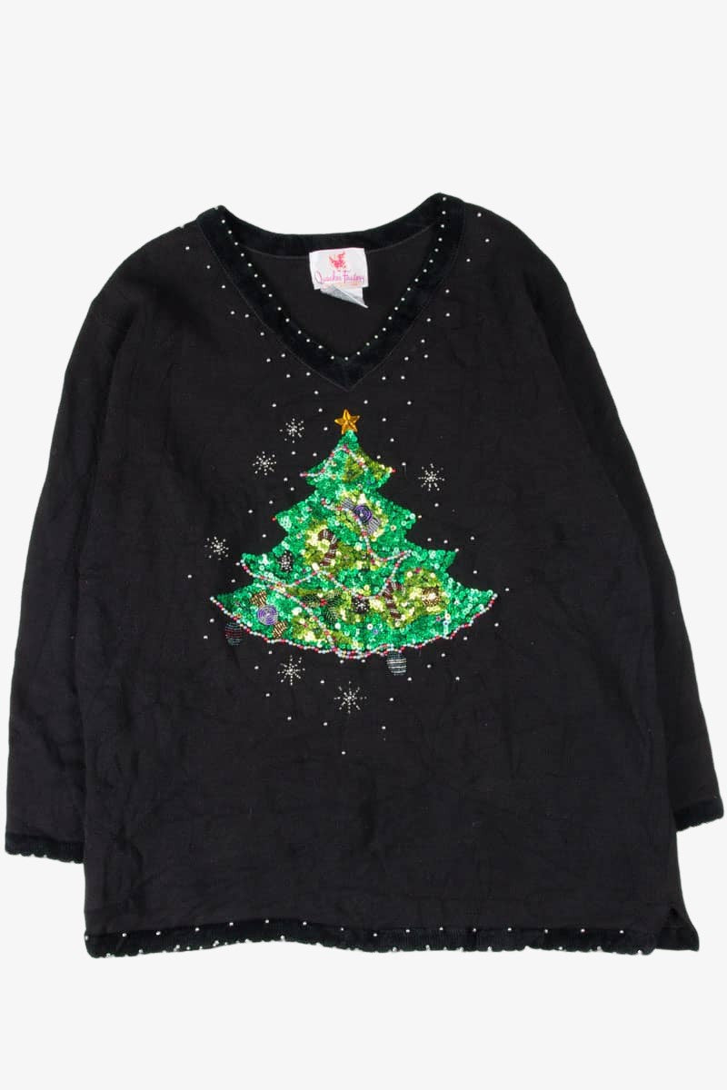 Black Ugly Christmas Pullover 54275