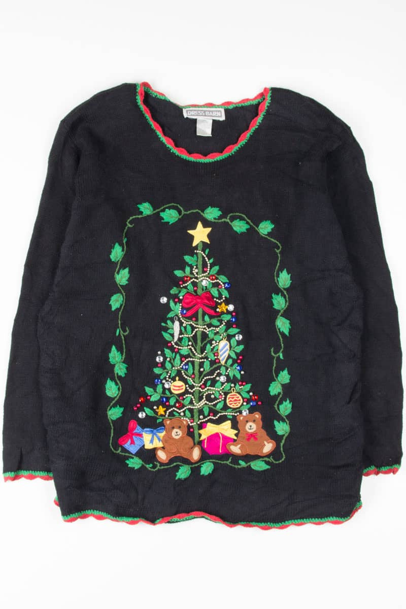 Black Ugly Christmas Pullover 54281