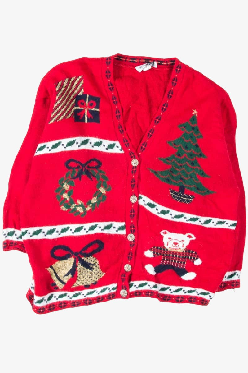 Red Ugly Christmas Cardigan 54284