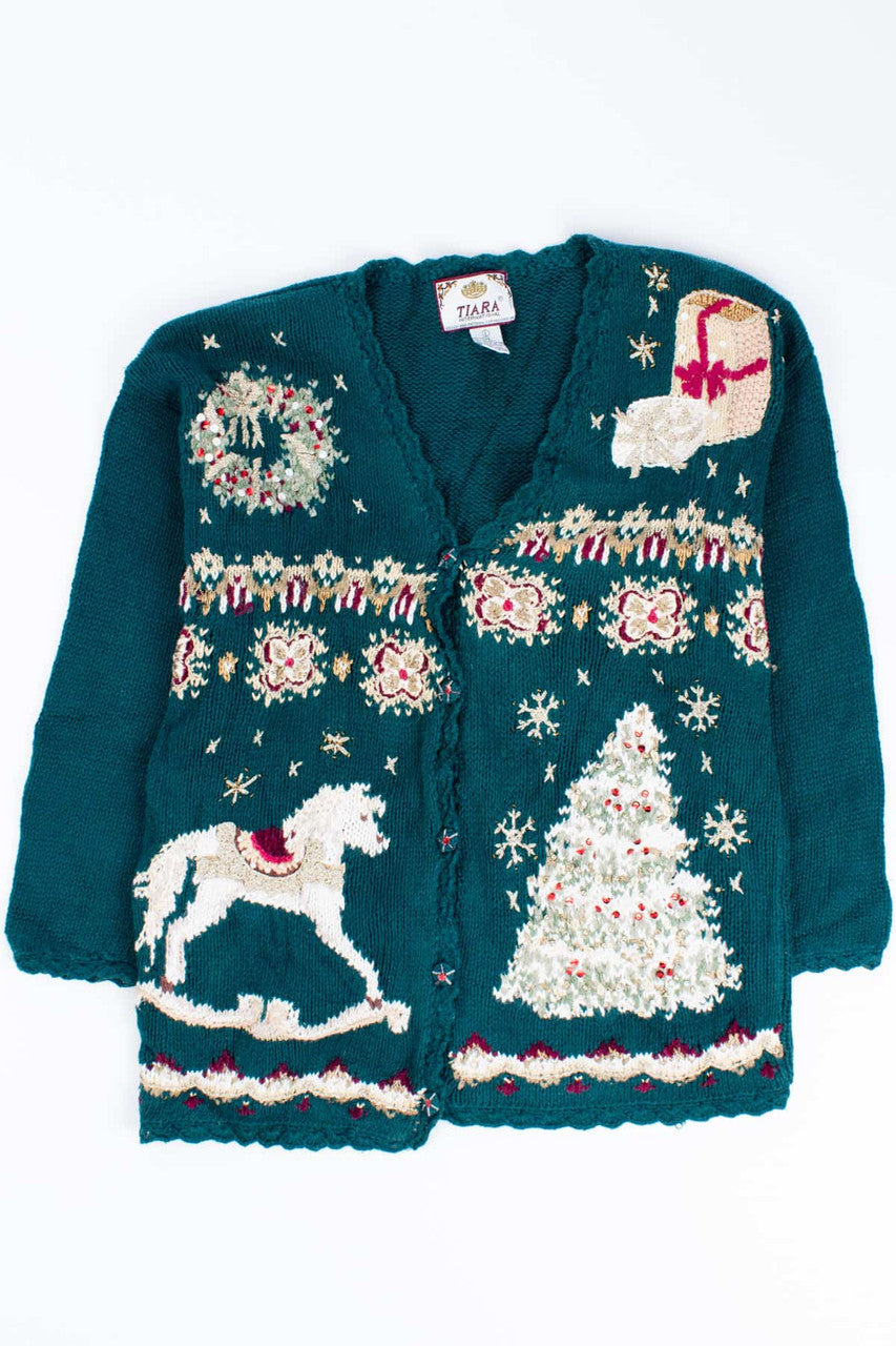 Green Ugly Christmas Cardigan 54411