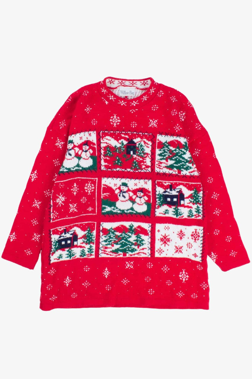 Red Ugly Christmas Pullover 54516