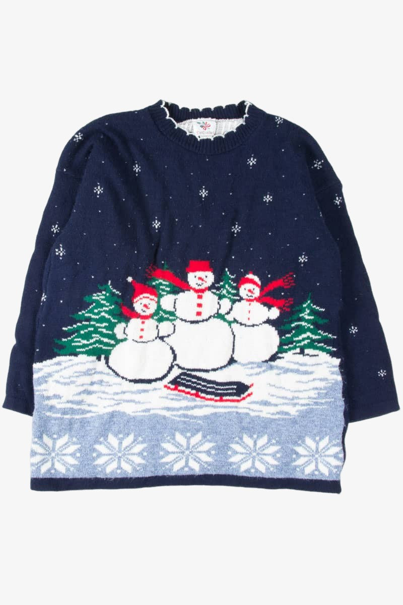 Blue Ugly Christmas Pullover 54632