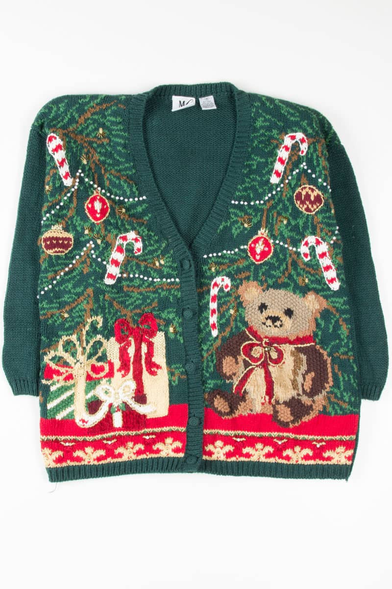 Green Ugly Christmas Cardigan 54635