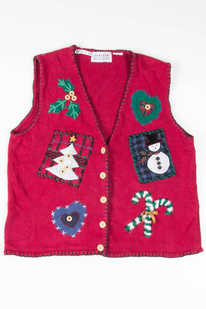 Red Ugly Christmas Vest 54650