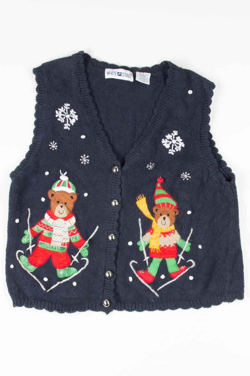 Blue Ugly Christmas Vest 54696