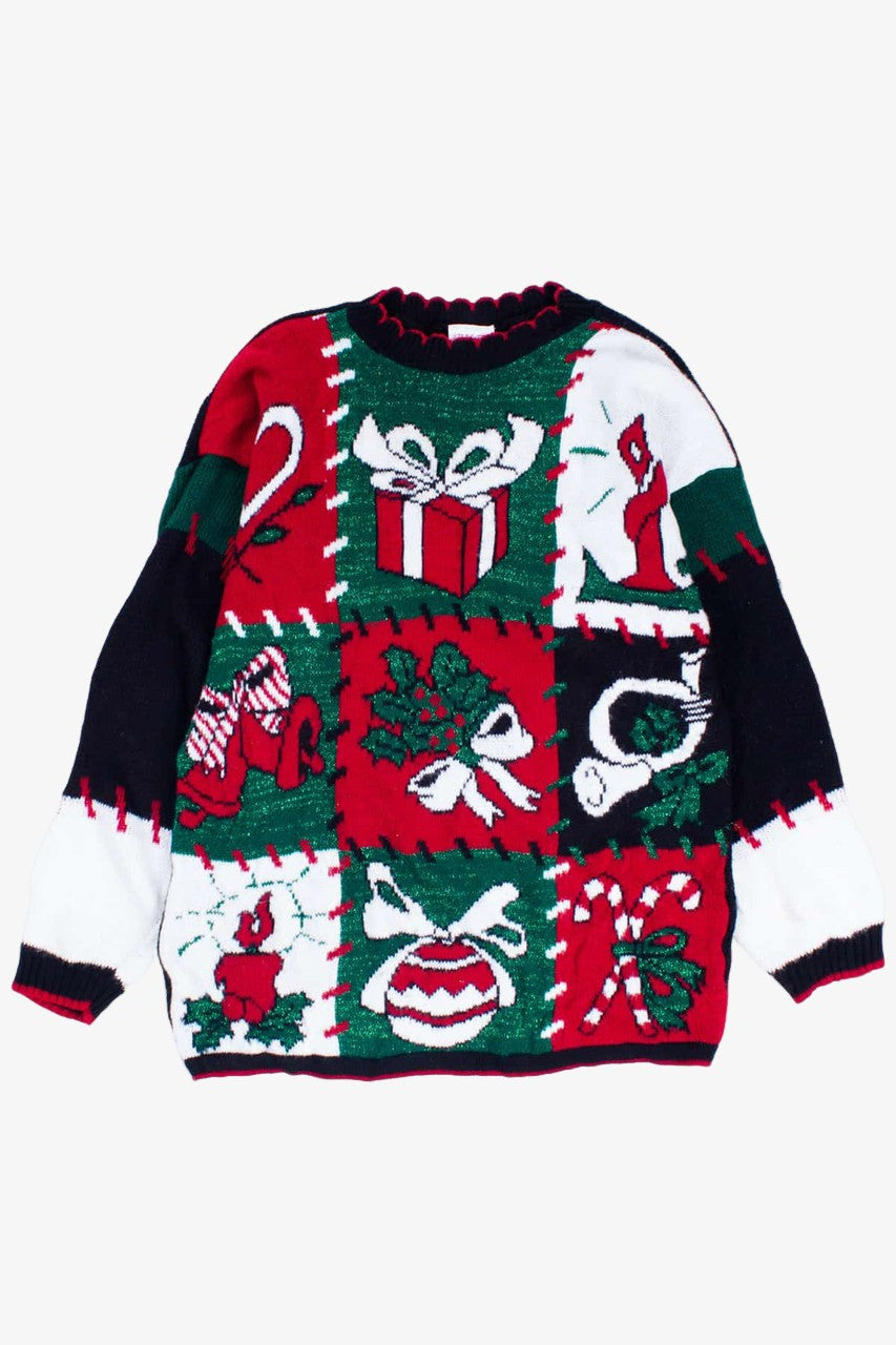 Black Ugly Christmas Pullover 54732
