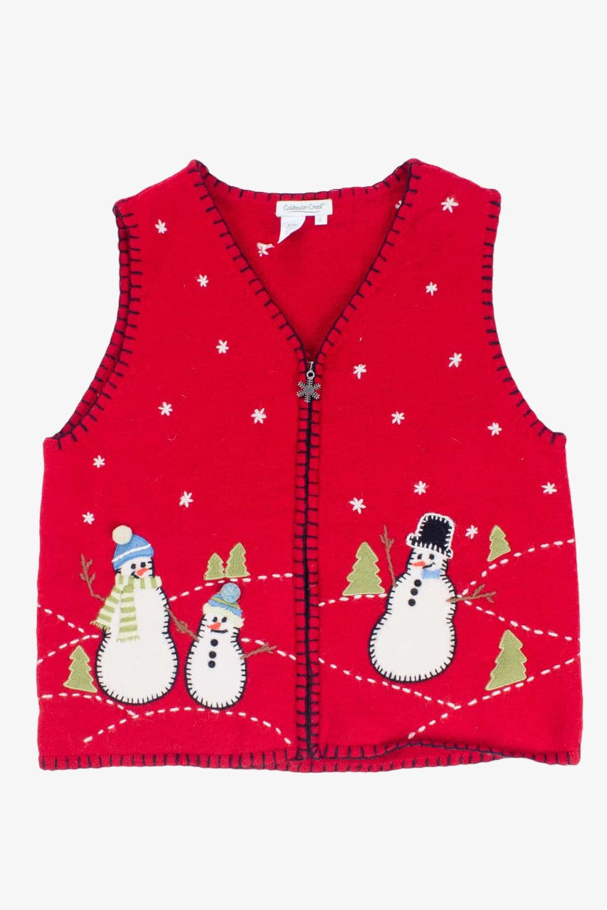 Red Ugly Christmas Vest 54761