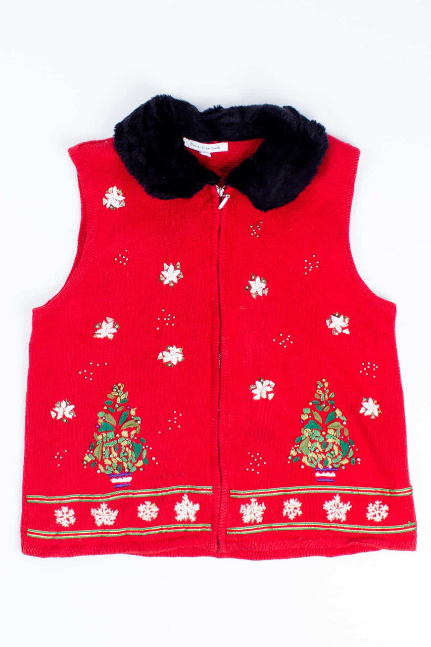 Red Ugly Christmas Vest 54842