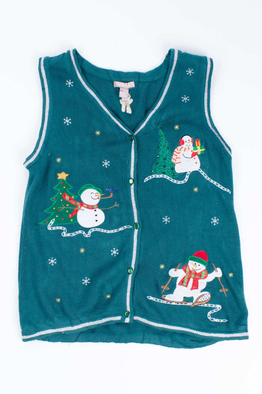 Green Ugly Christmas Vest 54848