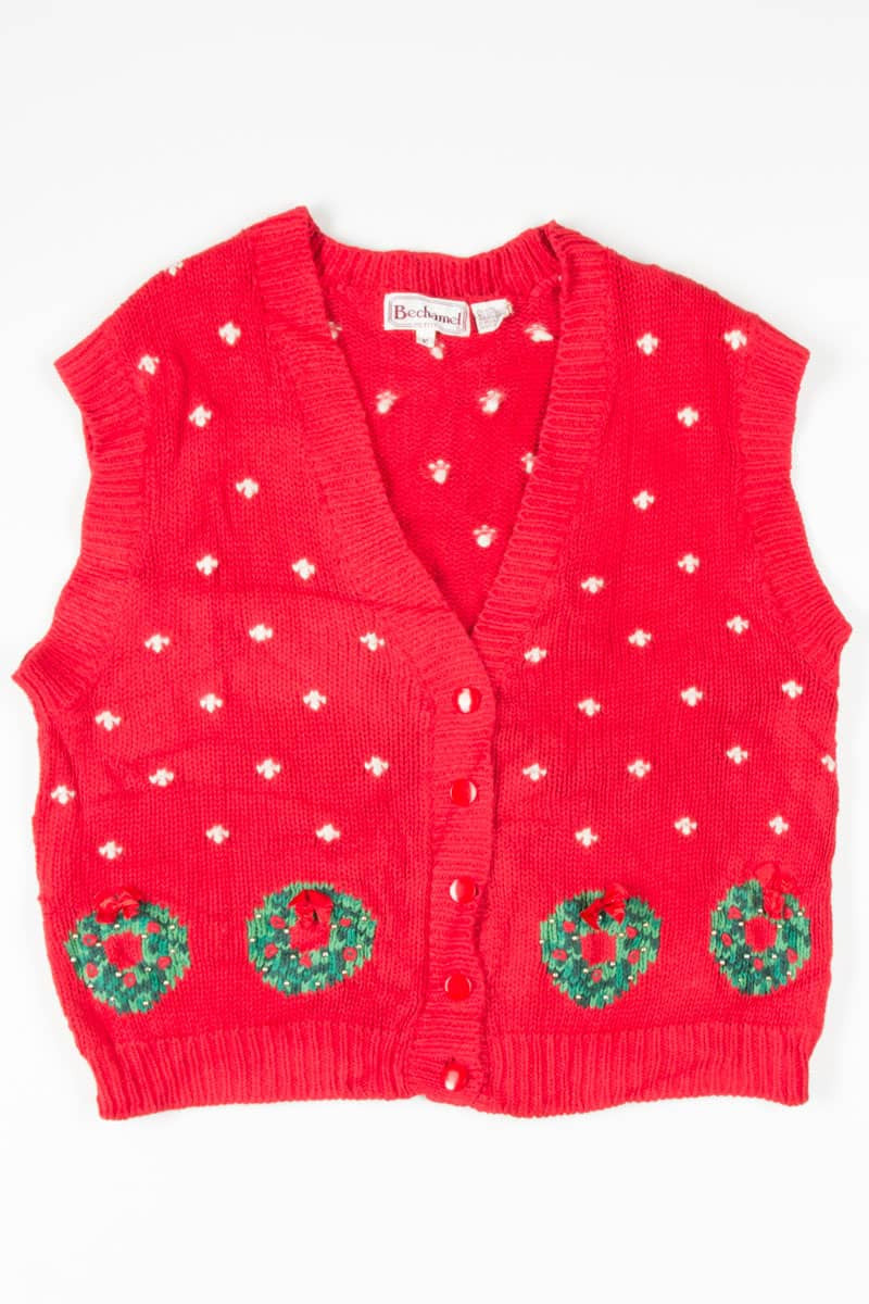 Red Ugly Christmas Vest 54917