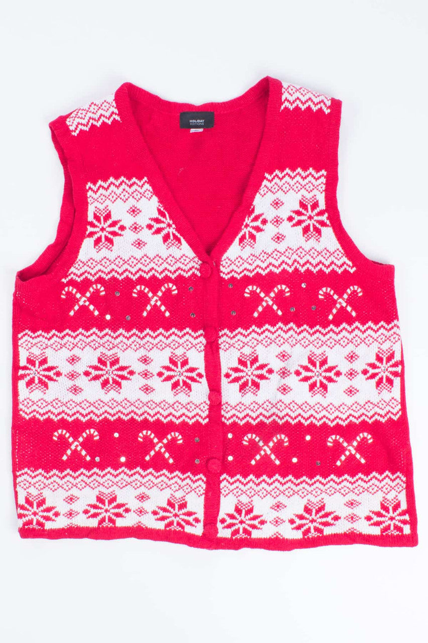 Red Ugly Christmas Vest 55078