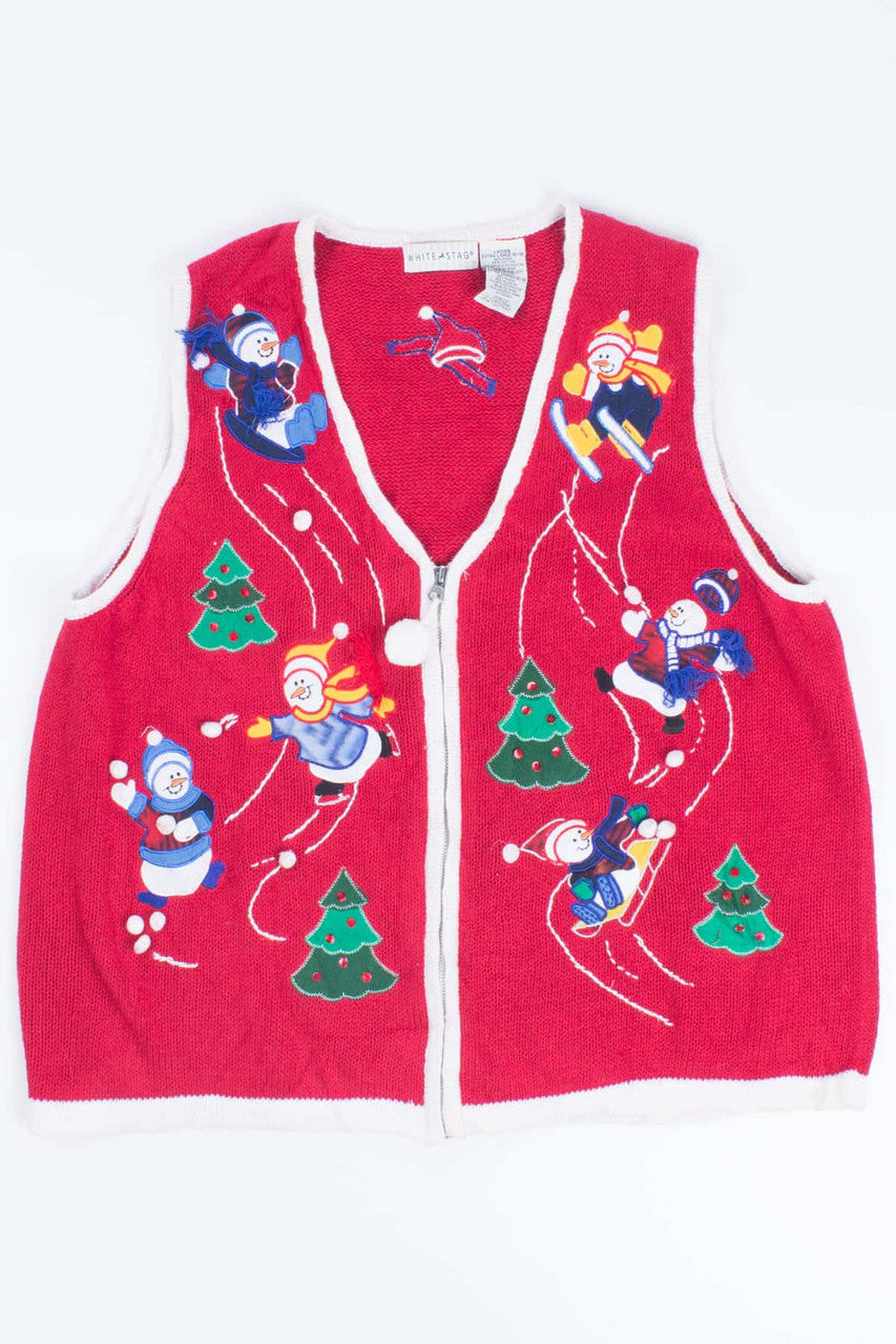 Red Ugly Christmas Vest 55080