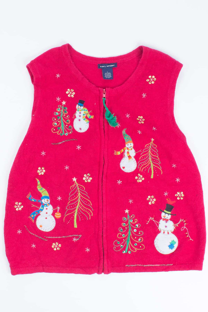Red Ugly Christmas Vest 55115