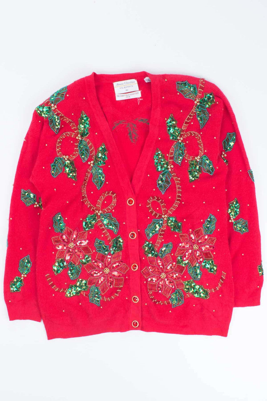 Red Ugly Christmas Cardigan 55121