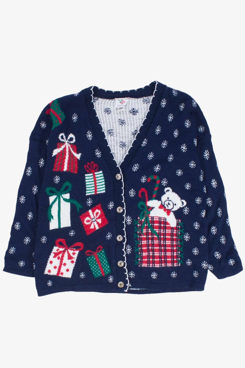 Blue Ugly Christmas Cardigan 55147