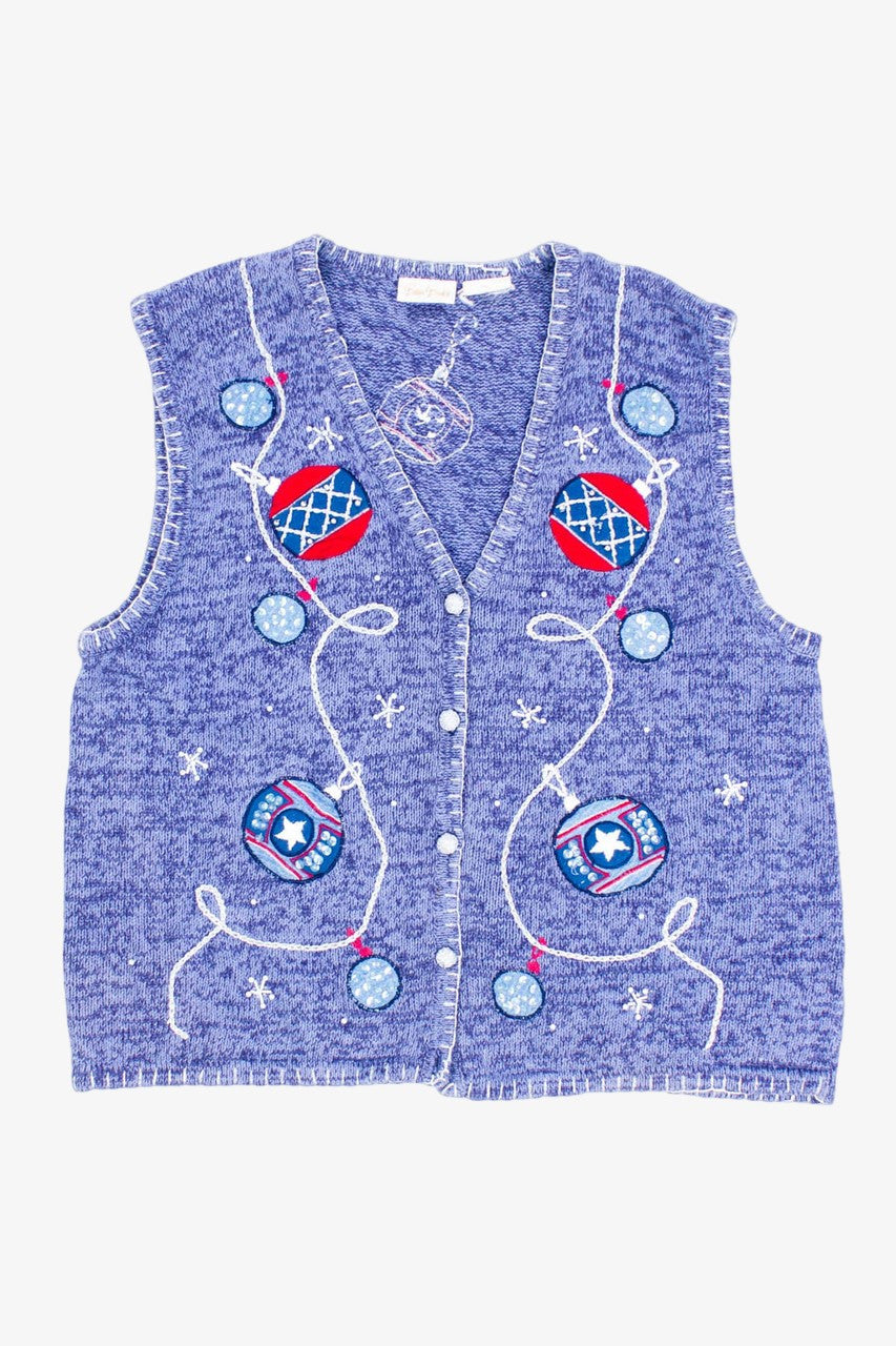 Bobbie Brooks Ugly Christmas Vest 55321