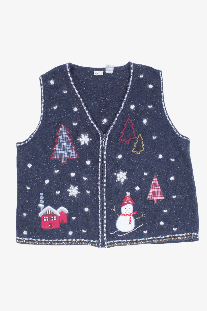 Blue Ugly Christmas Vest 55337