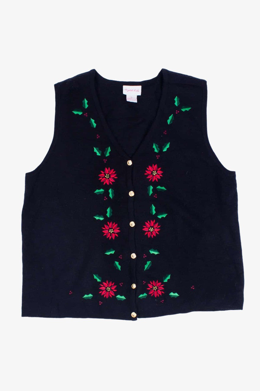 Black Ugly Christmas Vest 55355