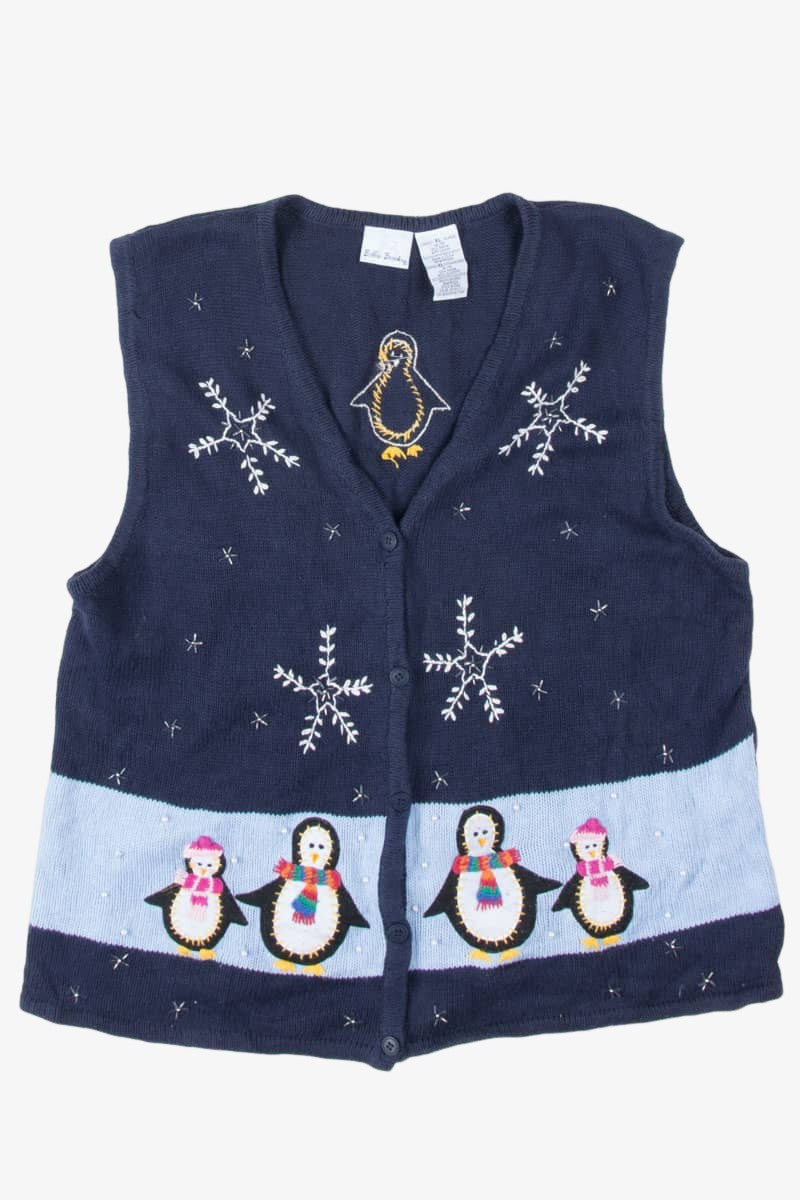 Blue Ugly Christmas Vest 55378