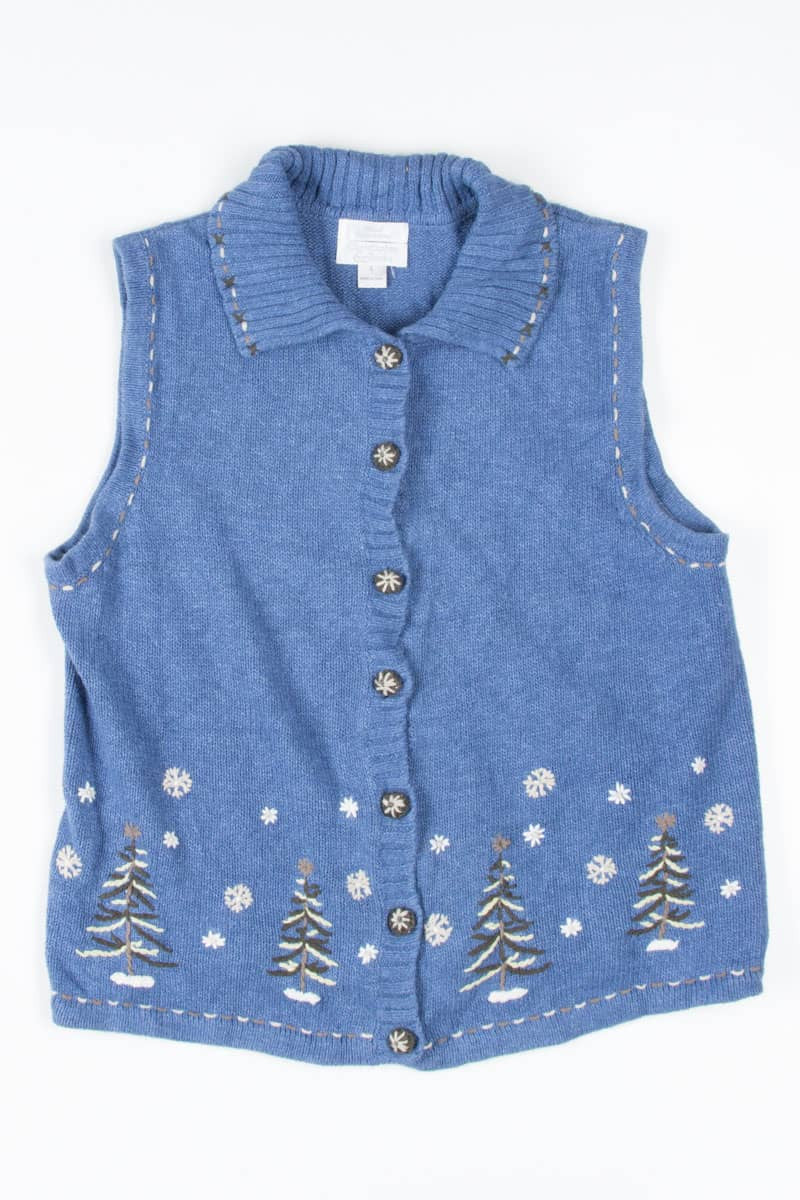Blue Ugly Christmas Vest 55387