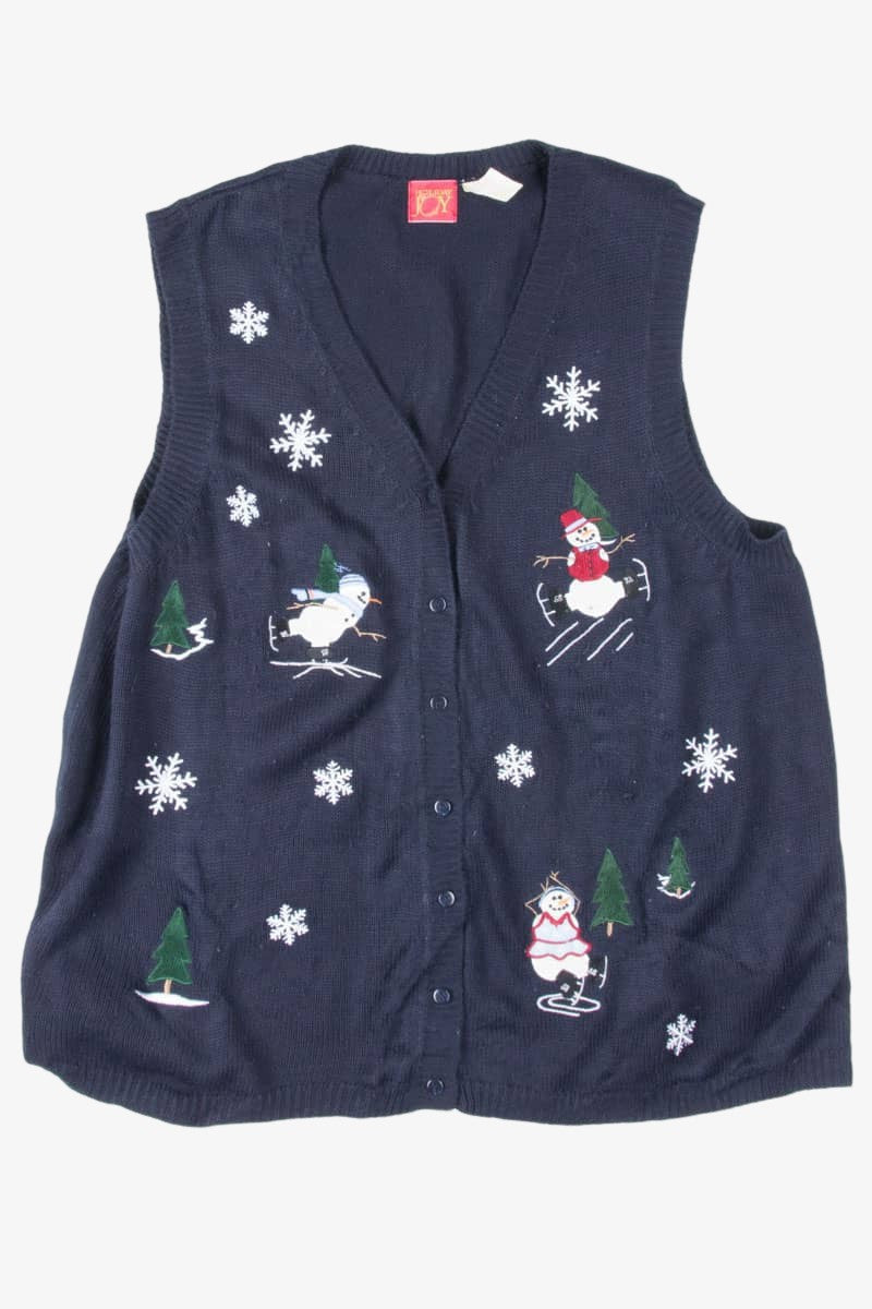 Blue Ugly Christmas Vest 55391