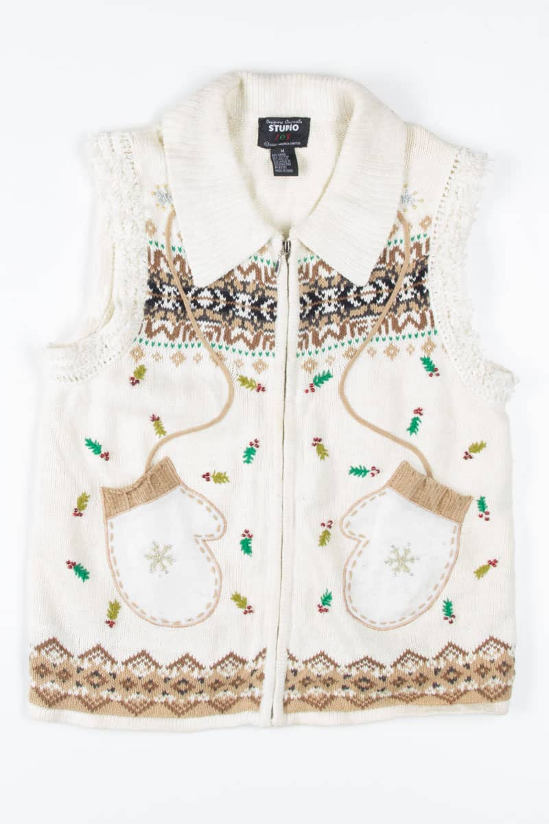 Designers Originals Studio Ugly Christmas Vest 55398