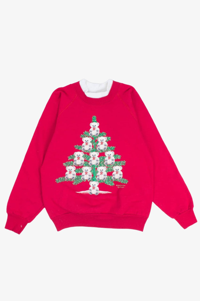 Bear Tree Vintage Christmas Sweatshirt