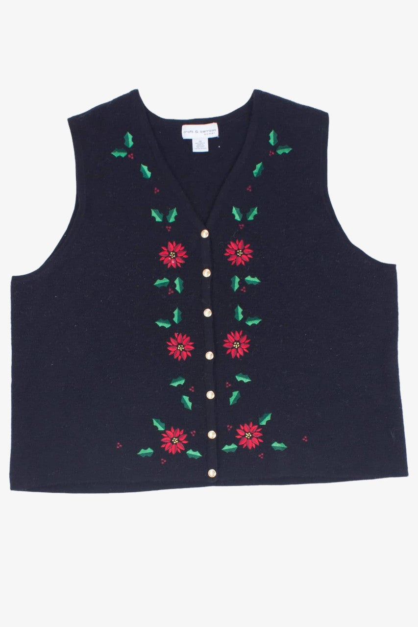 Black Ugly Christmas Vest 55468