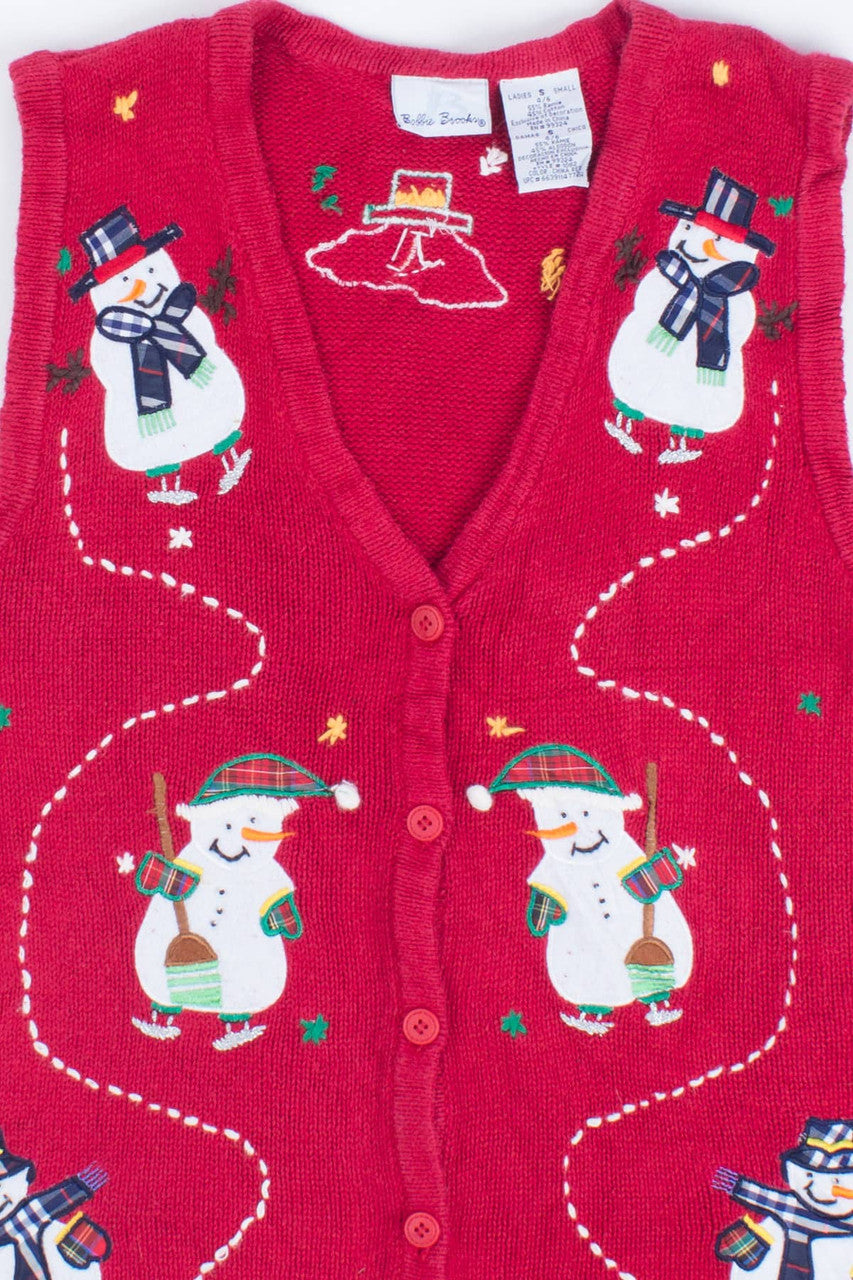 Red Ugly Christmas Vest 55192
