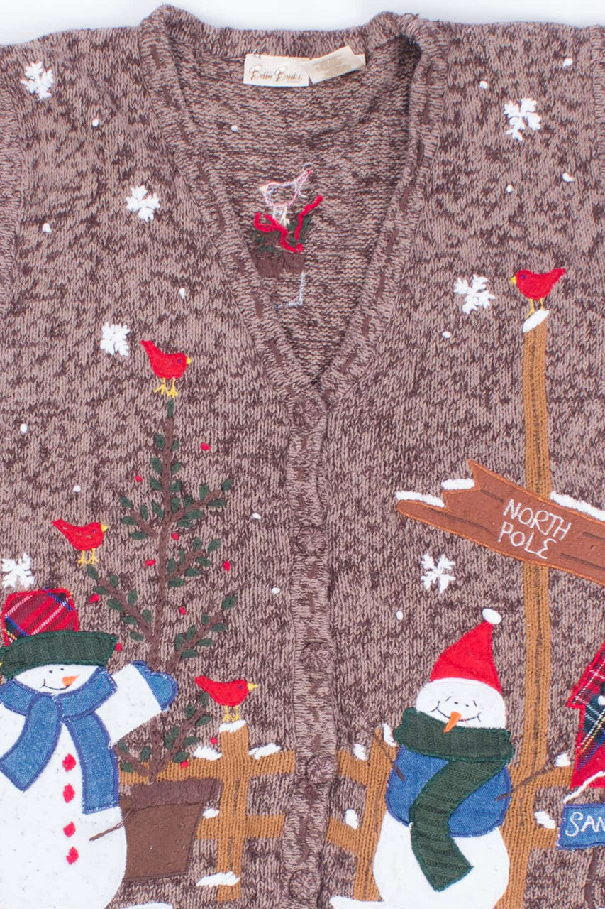 Bobbie Brooks Ugly Christmas Vest 55363