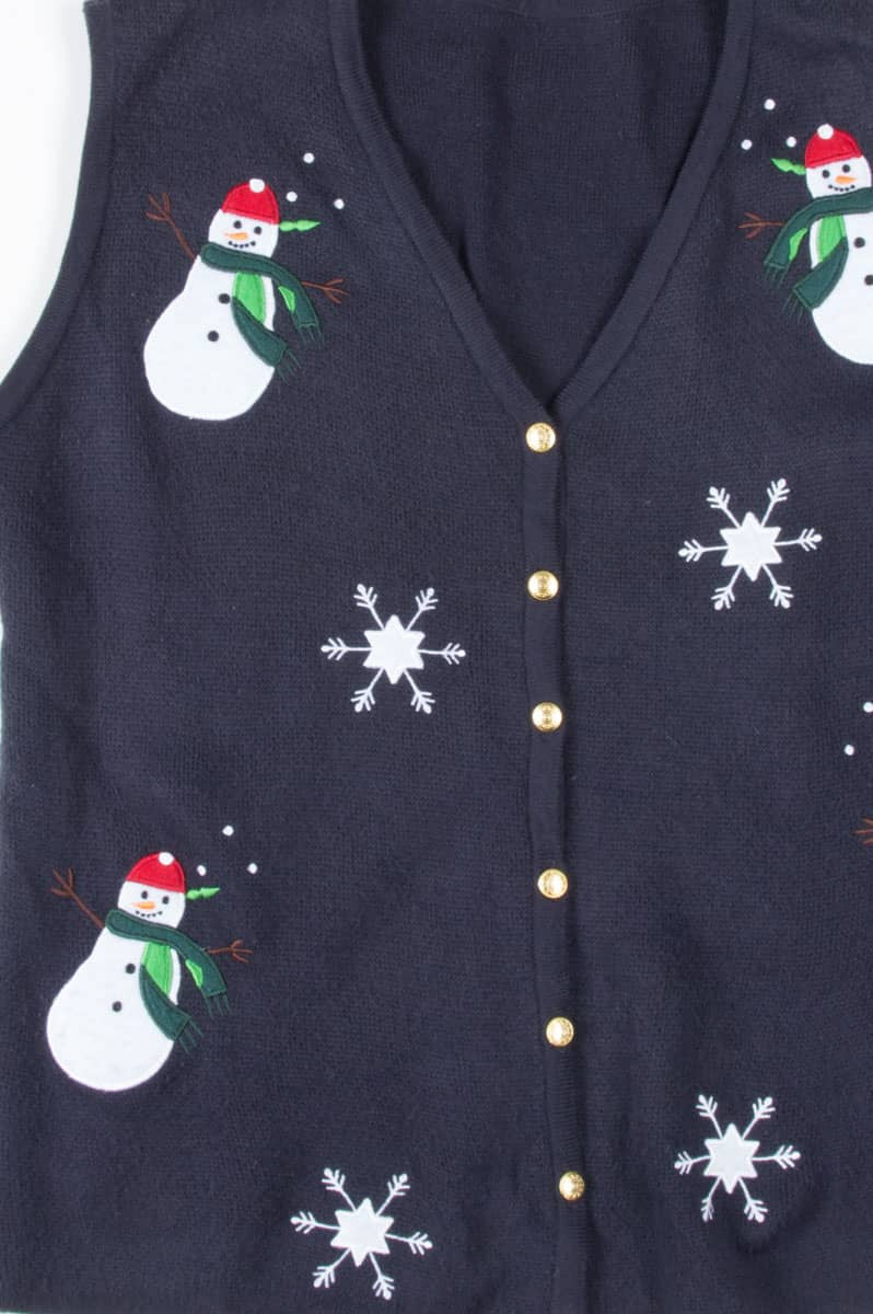 Blue Ugly Christmas Vest 55388