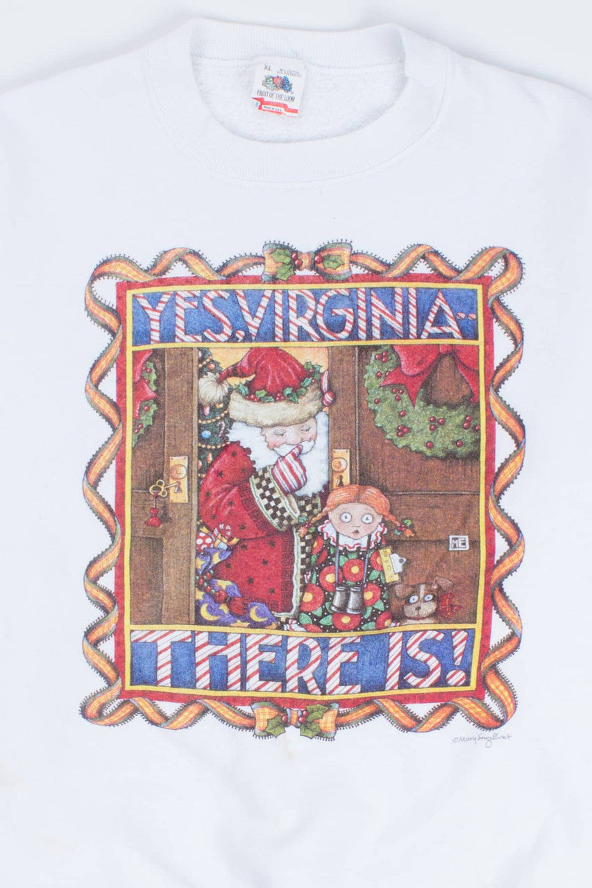 White Ugly Christmas Sweatshirt 55418