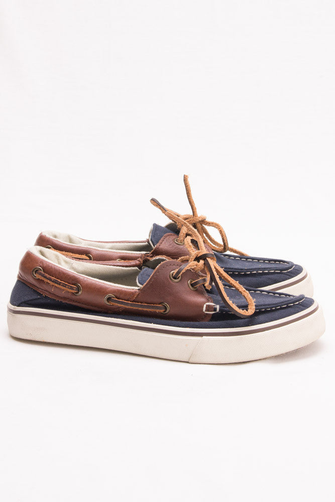 Navy Boat Shoes