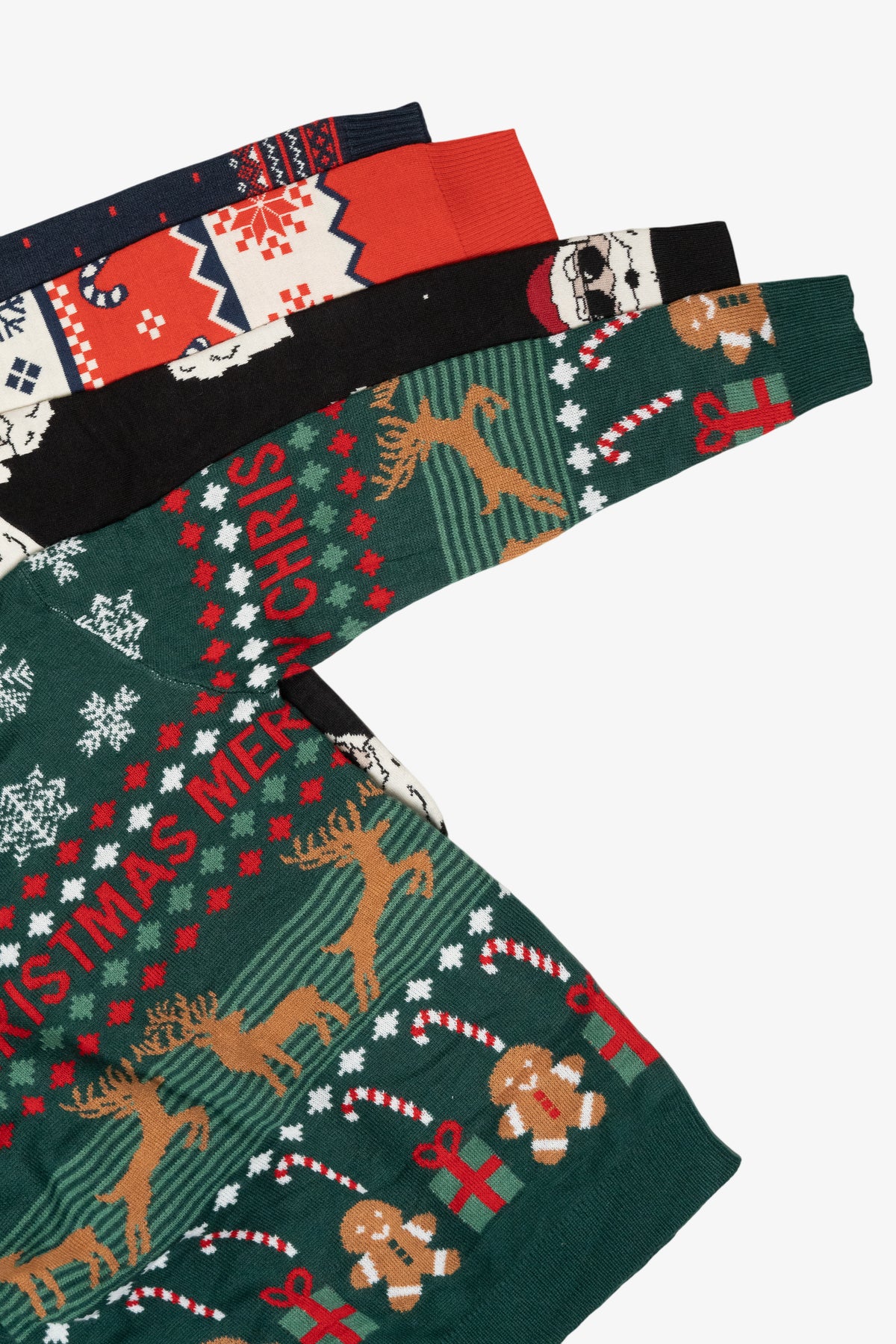 Mystery Mens Modern Ugly Christmas Sweater