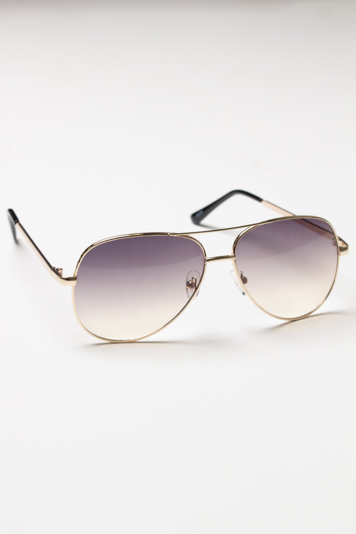 Ombre Lens Metal Aviator