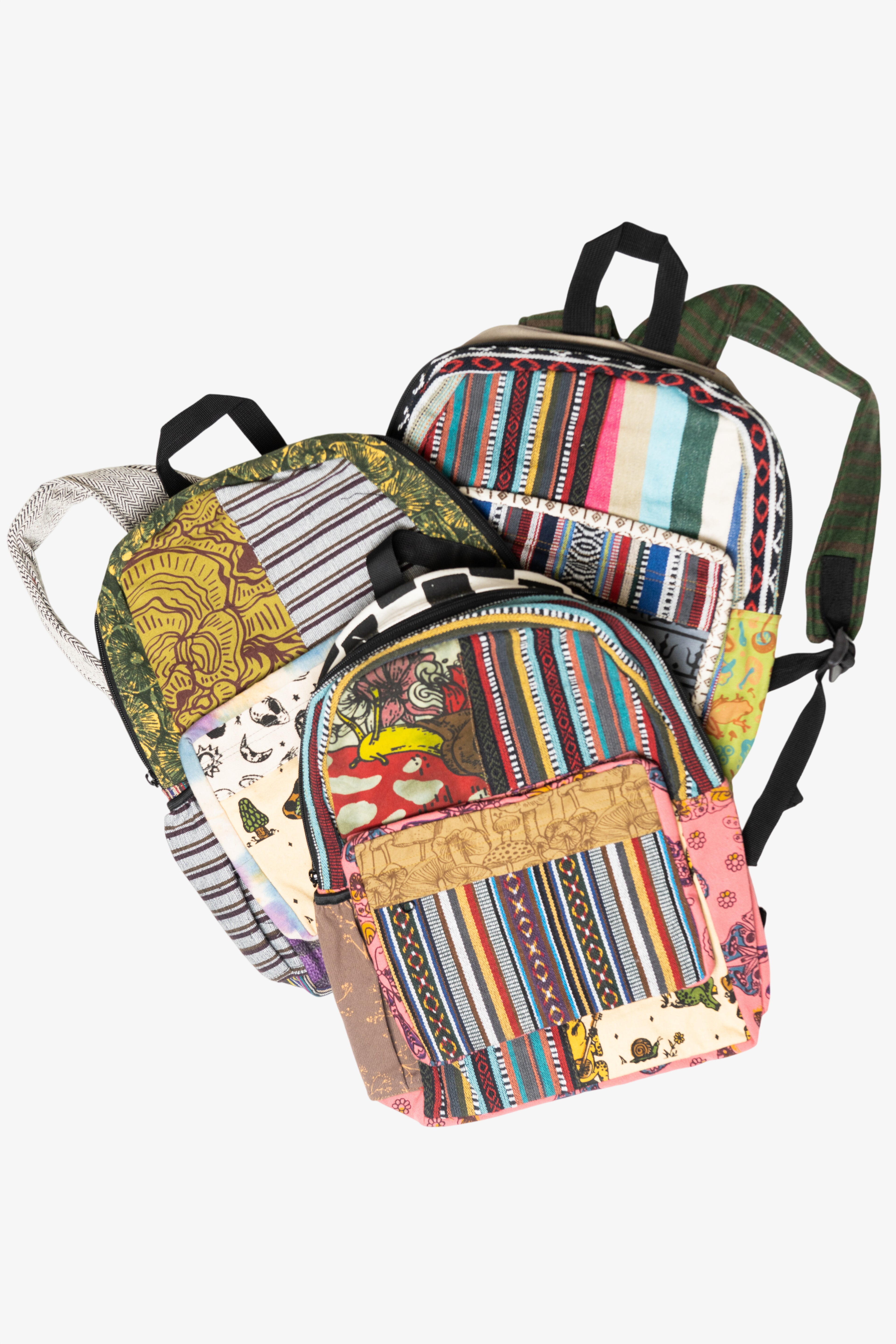 Patchwork Backpack