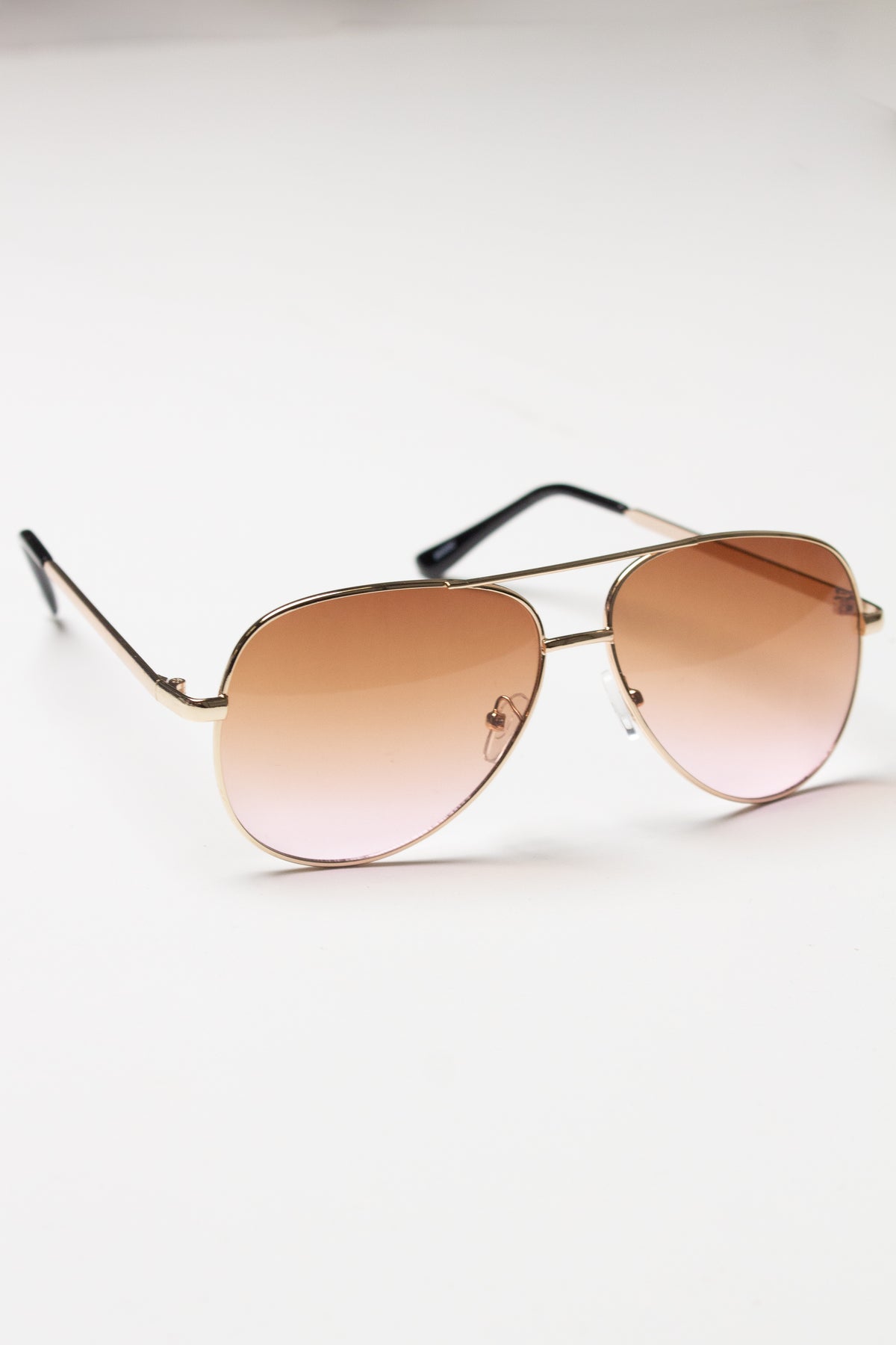 Ombre Lens Metal Aviator