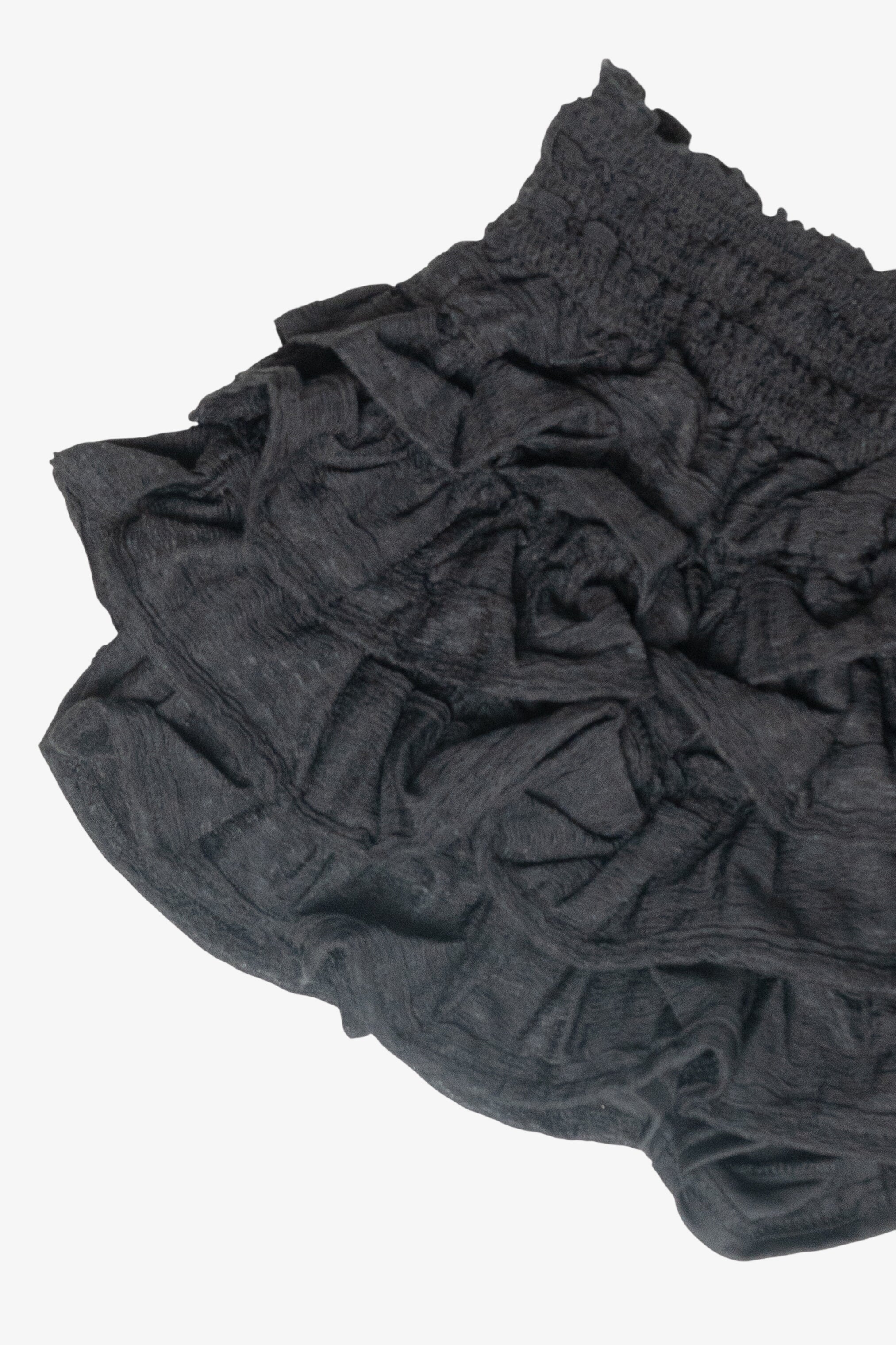 Ruffled Tiered Shorts