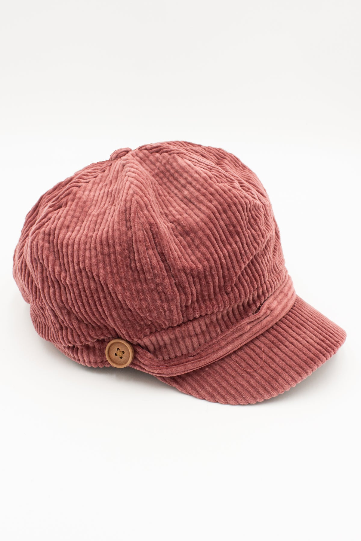 Wide Wale Corduroy Cabbie Hat