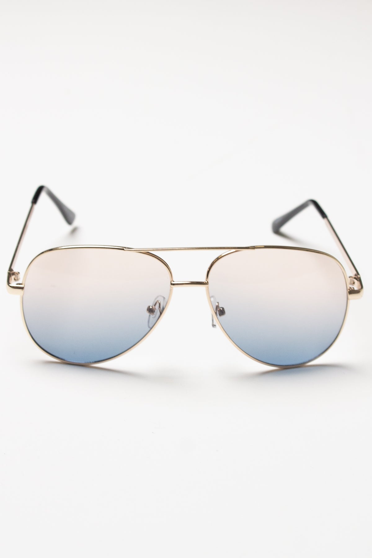 Ombre Lens Metal Aviator