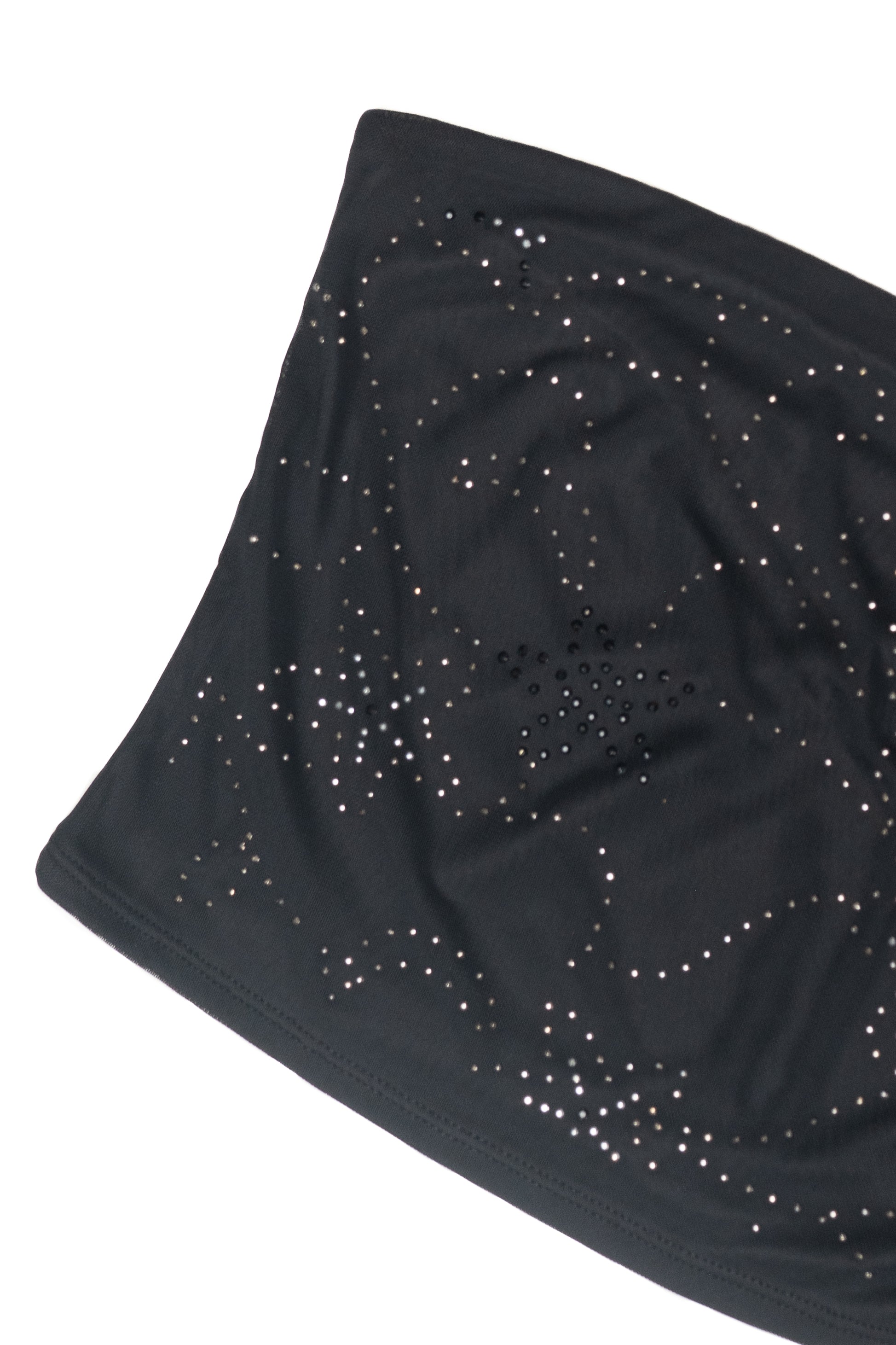 Floral Rhinestone Tube Top