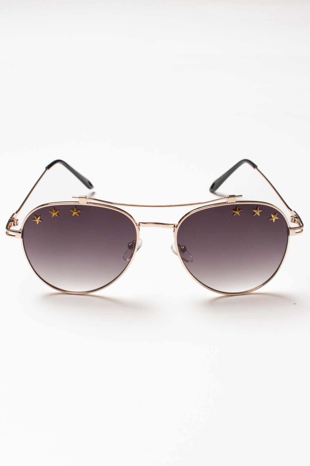 Star Aviator Solid Lens Sunglasses
