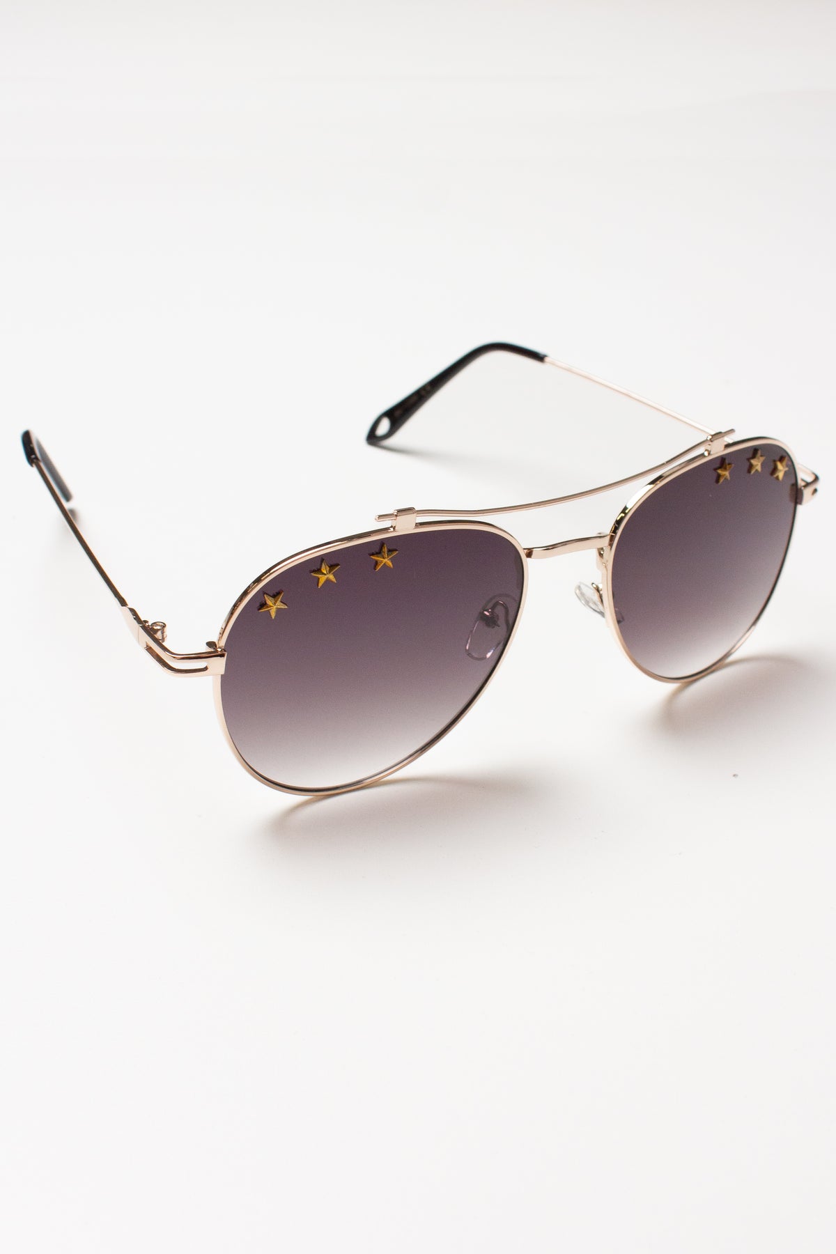 Star Aviator Solid Lens Sunglasses