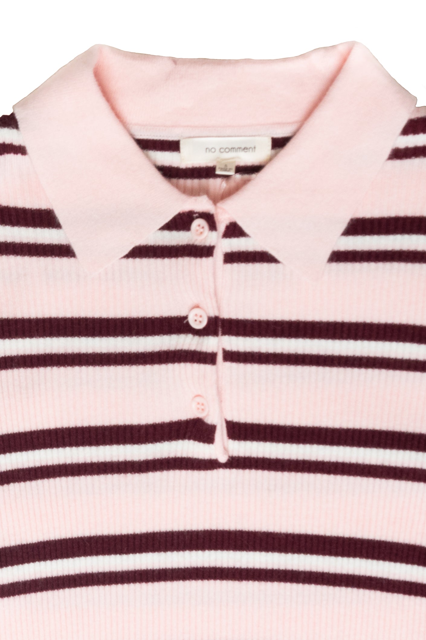 Polo Rib Stripe Pullover