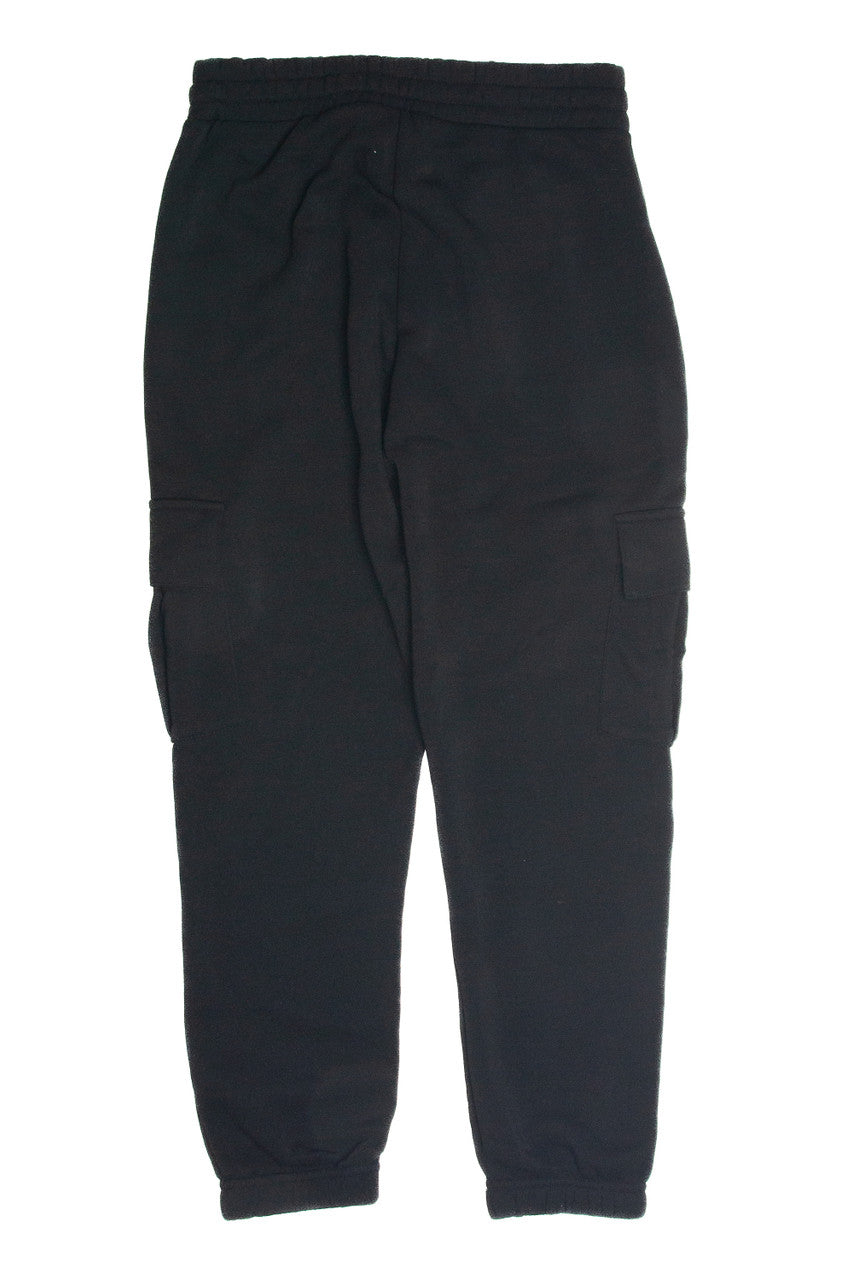 Black Cargo Sweatpants