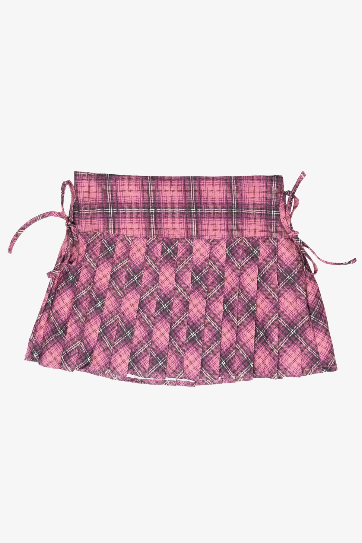 Plaid Pleated Skort